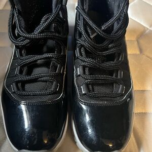 Jordan Kids Black and White Sneakers